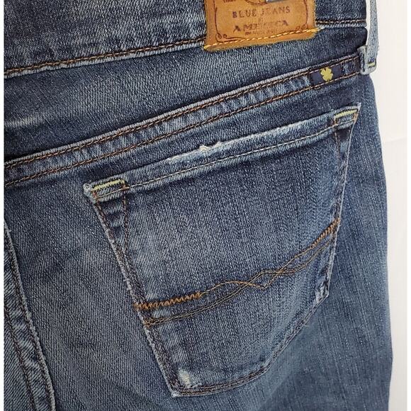 Lucky Brand Blue Jeans Legend Zoe Boot Jeans Size 4 / 27 ~ Casual Streetwear - Picture 10 of 14